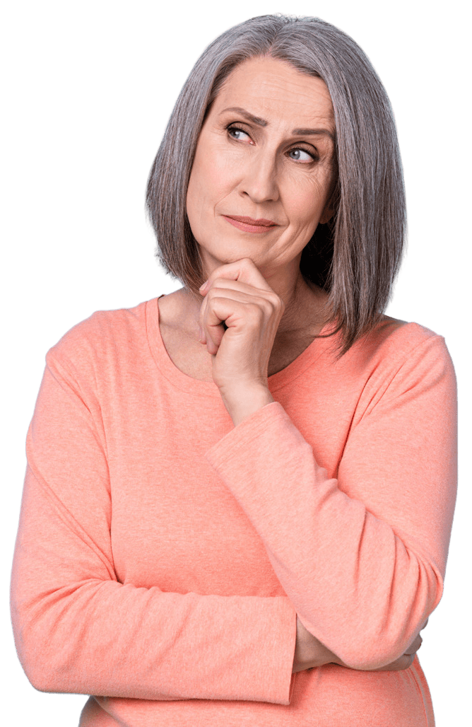 Woman thinking