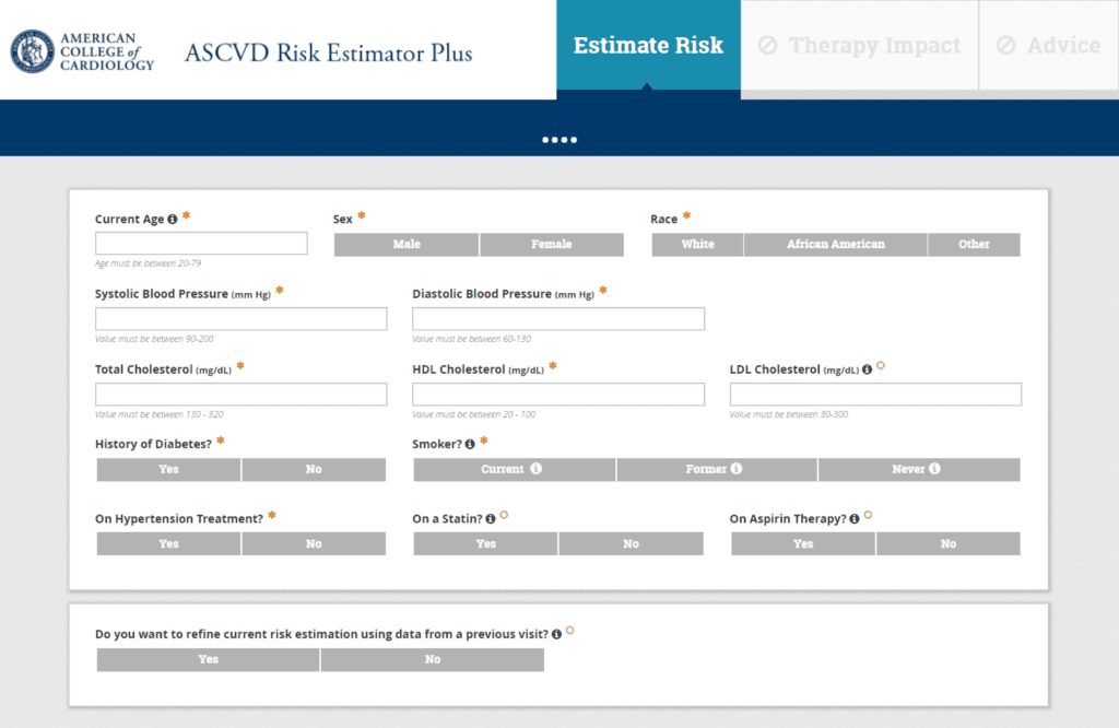 ASCVD Risk Estimator Plus